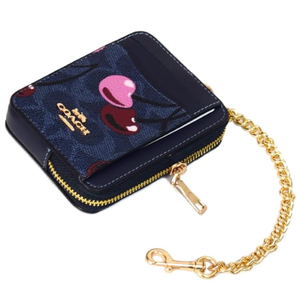 【極美品】コーチ アクセサリーポーチ チェリーチャーム 黒 ブラック 本革 c3 2025年最新】coach チェリーの人気アイテム - メルカリ